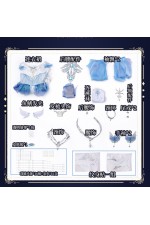 ChuShouMao Love and Deepspace Hunter Lemuria Battle Cosplay Costume